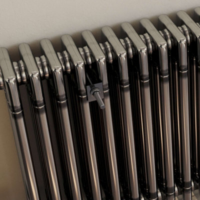 UK Radiators Radiator Wall Stay Black Nickel Talus