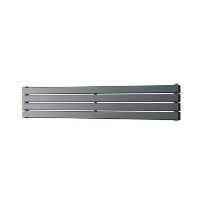 UK Radiators Typhoon Axis Anthracite Flat Tube Horizontal Steel ...