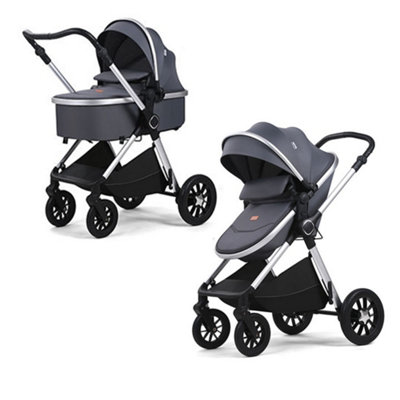 UK Stock 3in1 Baby Travel System - Pram, Pushchair, Stroller ...