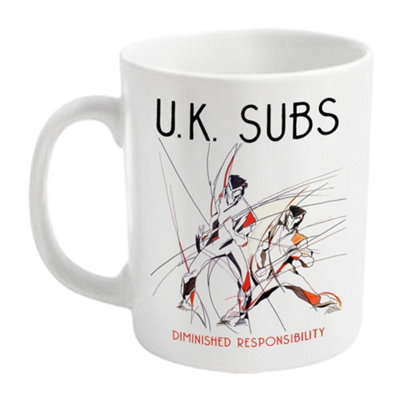 UK Subs Diminished Responsibility Mug White (One Size)