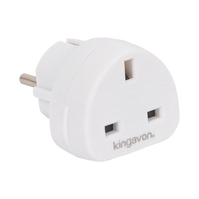 UK to EU Holiday Travel Adaptor