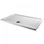 UKBathrooms Essentials 1400x800mm Rectangular stone resin Shower Tray with Waste