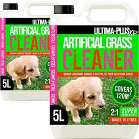 ULTIMA-PLUS XP Artificial Grass Cleaner - Perfect for Pet Owners Floral Fragrance 10L