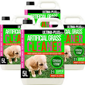 ULTIMA-PLUS XP Artificial Grass Cleaner - Perfect for Pet Owners Floral Fragrance 20L