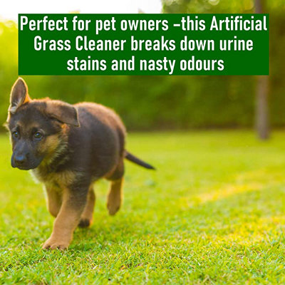 ULTIMA-PLUS XP Artificial Grass Cleaner - Perfect for Pet Owners Floral Fragrance 5L