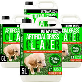 ULTIMA-PLUS XP Artificial Grass Cleaner - Perfect for Pet Owners Fresh Cut Grass Fragrance 20L