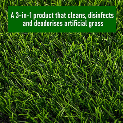 ULTIMA-PLUS XP Artificial Grass Cleaner - Perfect for Pet Owners Fresh Cut Grass Fragrance 20L - 4