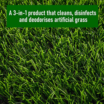 ULTIMA-PLUS XP Artificial Grass Cleaner - Perfect for Pet Owners Fresh Cut Grass Fragrance 20L