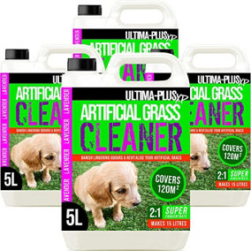 ULTIMA-PLUS XP Artificial Grass Cleaner - Perfect for Pet Owners Lavender Fragrance 20L