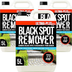 Ultima-Plus XP Black Spot Remover - Deeply Cleans to Remover Black Spots, Dirt and Grime - 15L