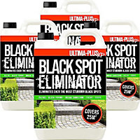 Ultima-Plus XP Black Spot Remover Eliminator for Patio, Stone, Block Paving, Indian Sandstone, and More 20L