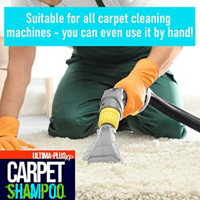 Ultima-Plus XP Carpet Cleaning Shampoo - High Concentrate Cleaning Solution for all Carpets 15L Ocean Breeze - 3