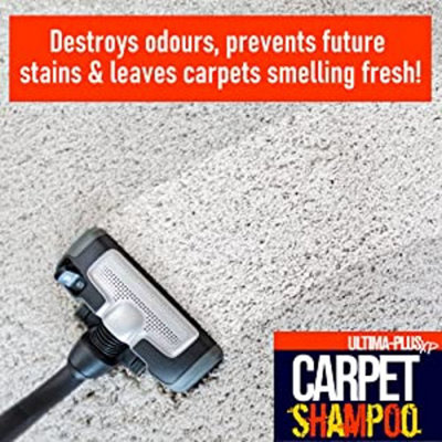 Ultima-Plus XP Carpet Cleaning Shampoo - High Concentrate Cleaning Solution for All Carpets Citrus 20L - 3