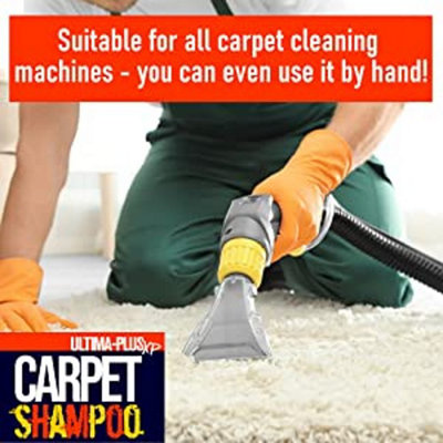 Ultima-Plus XP Carpet Cleaning Shampoo - High Concentrate Cleaning Solution for All Carpets Citrus 20L - 4