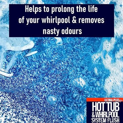 ULTIMA-PLUS XP Hot Tub and Whirlpool System Flush - Deeply Cleans to Remove Dirt, Bacteria & Grime From Pipework 20L