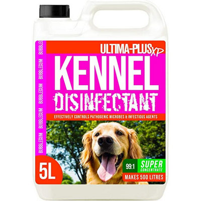 ULTIMA-PLUS XP Kennel Kleen - Disinfectant, Cleaner, Sanitiser & Deodoriser - Concentrated Formula Kennel Cleaner  Bubblegum