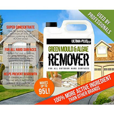 ULTIMA-PLUS XP Patio Cleaner & Green Mould And Algae Remover 5L - 6