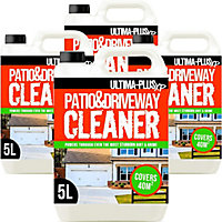 Ultima-Plus XP Patio & Driveway Cleaner - Deeply Cleans to Remove Stains, Grime and Dirt for Patios, Driveways, Block Paving 20L