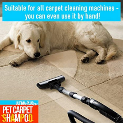 Ultima-Plus XP Pet Carpet Shampoo - Professional Carpet Cleaning Solution Perfect for Pet Owners Citrus - 4