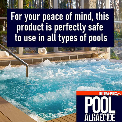 ULTIMA-PLUS XP Pool Algaecide - Removes Algae in Pools, Hot Tubs and Spas 1L