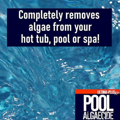 ULTIMA-PLUS XP Pool Algaecide - Removes Algae in Pools, Hot Tubs and Spas 4L