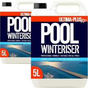 Ultima-Plus XP Pool Winteriser - Protects, Cleans & Prevents Limescale and Algae During the Winter Months 10L