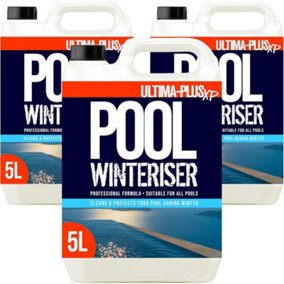 Ultima-Plus XP Pool Winteriser Protects Cleans & Prevents Limescale and Algae During the Winter Months 15L