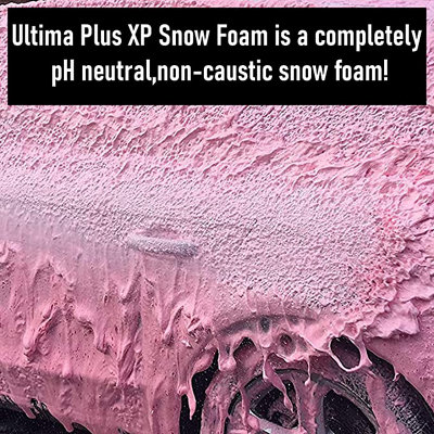 Ultima-Plus XP Snow Foam Car Shampoo pH Neutral Wash - Super Thick Foam Pre-Wash - Strawberry Fragrance 15L