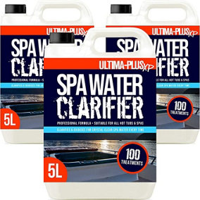 ULTIMA-PLUS XP Spa Water Clarifier - Transforms Hot Tub Water From Cloudy and Dirty to Crystal Clear 15L