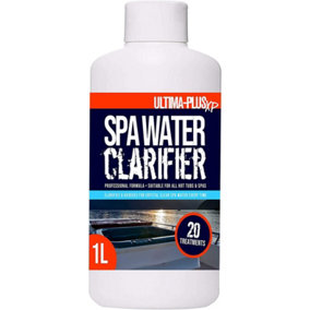 ULTIMA-PLUS XP Spa Water Clarifier - Transforms Hot Tub Water From Cloudy and Dirty to Crystal Clear 1L