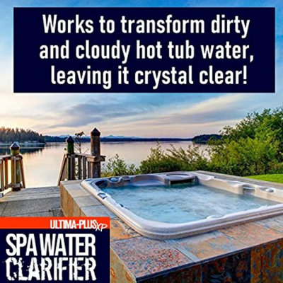 ULTIMA-PLUS XP Spa Water Clarifier - Transforms Hot Tub Water From Cloudy and Dirty to Crystal Clear 1L