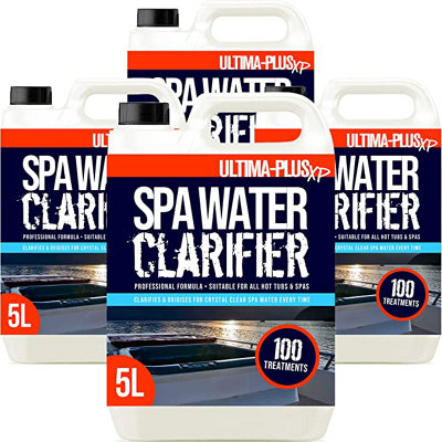 ULTIMA-PLUS XP Spa Water Clarifier - Transforms Hot Tub Water From Cloudy and Dirty to Crystal Clear 20L