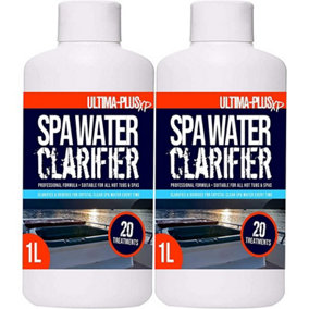 ULTIMA-PLUS XP Spa Water Clarifier - Transforms Hot Tub Water From Cloudy and Dirty to Crystal Clear 2L