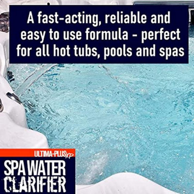 ULTIMA-PLUS XP Spa Water Clarifier - Transforms Hot Tub Water From Cloudy and Dirty to Crystal Clear 2L - 5