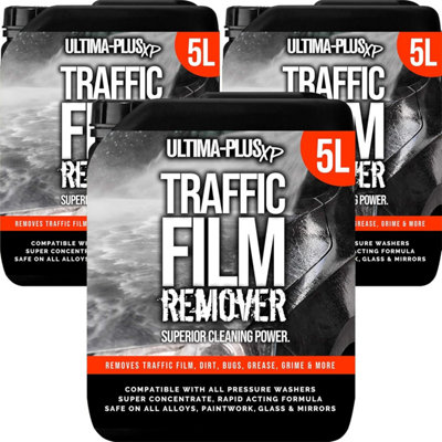 ULTIMA-PLUS XP Traffic Film Remover TFR Cleaner Removes Dirt, Grease, Bugs and Grime For Cars, Motorbikes, Truck, Vans & More 15L