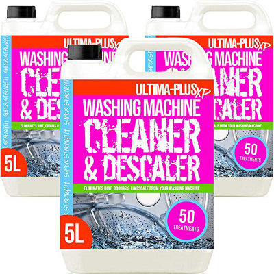 Ultima-Plus XP Washing Machine Cleaner and Descaler Fluid Deeply Cleans, Removes Nasty Odours and Prevents Limescale (15 litres)