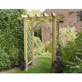 Ultima Wooden Garden Pergola Arch