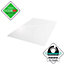 Ultimat Polycarbonate Rectangular Chair Mat for Carpets over 12mm - 120 x 134cm