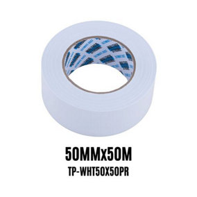 Ultimate Heavy-Duty Duct Tape 50mm x 50mtr White
