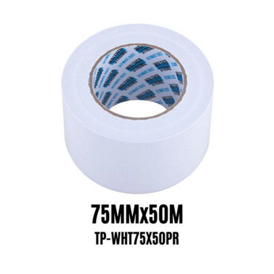 Ultimate Heavy-Duty Duct Tape 75mm x 50mtr White