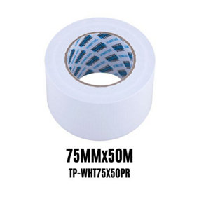 Ultimate Heavy-Duty Duct Tape 75mm x 50mtr White