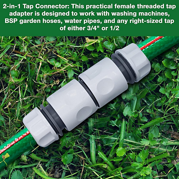 PLUHKN-Faucet Hose Adapter For Sink - 8 Ft Silicone Tube With Adjustable Faucet Connector Stainless Steel Clamp Zip Tie Sink Bucket Water Transfer Attachment Cl PLUHKN-Faucet Hose Adapter For Sink - 8 Ft Silicone Tube With Adjustable Faucet Connector Stainless Steel Clamp Zip Tie Sink Bucket Water Transfer Attachment Cl