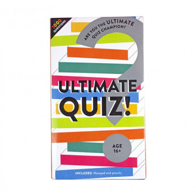 Ultimate Quiz Game Mixed Party Trivia Pack of 3