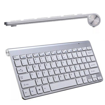 Slim Bluetooth Wireless Keyboard & Mouse Combo – 7-Color Backlit, For PC/Laptop/Mac