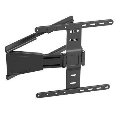 Ultra Slim Swivel & Tilt TV Wall Bracket for 46"-86", VESA 400x400, 50kg Capacity