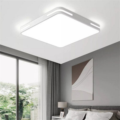 Ultra Thin Square LED Ceiling Light Modern Simple White 40 cm Pendant Light