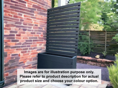 ULTRA Trellis (Painted Wooden Planter - Choice of Colours Available) - L180 x W8 x H180 cm - 5