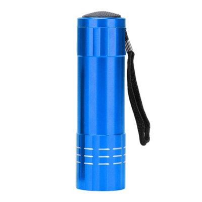 Ultra Violet Torch, UV Flashlight, 3 x AAA Batteries (Not Included), Blue