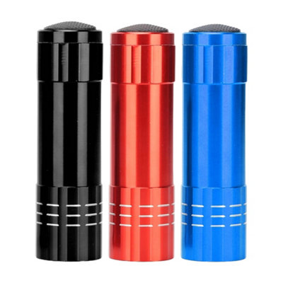 Ultra Violet Torch, UV Flashlight, 3 x AAA Batteries (Not Included), Blue