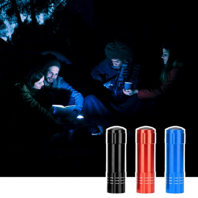 Ultra Violet Torch, UV Flashlight, 3 x AAA Batteries (Not Included), Blue